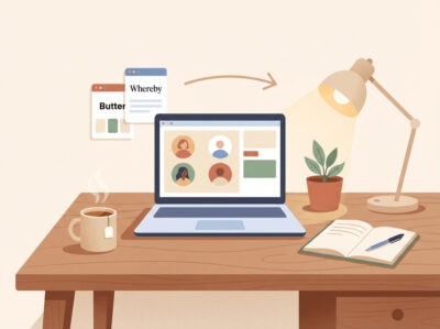 Van Butter naar Whereby (omdat Butter stopt): mijn overstap + mini-handleiding